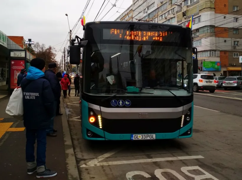 Gălățenii vor circula mai înghesuiți pe toată durata sărbătorilor de iarnă