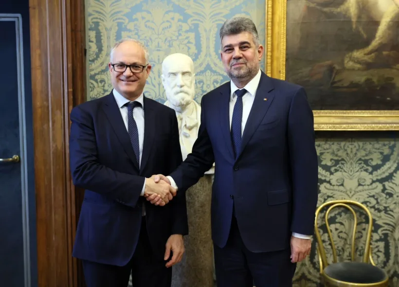 Ciolacu a discutat cu primarul Romei pentru a organiza împreună un forum economic bilateral la Roma