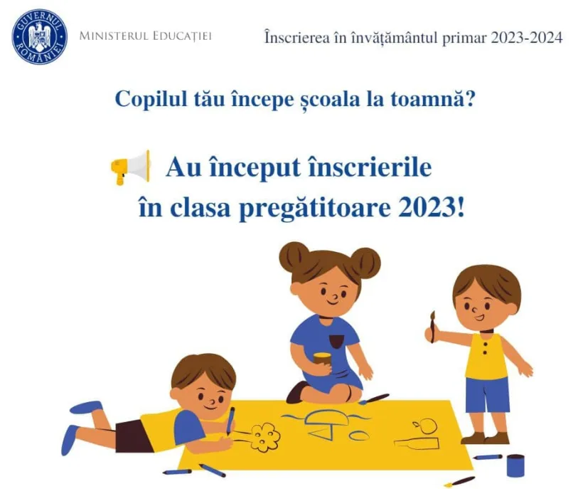 Ce trebuie să știe părinții care își înscriu copii în clasa pregătitoare