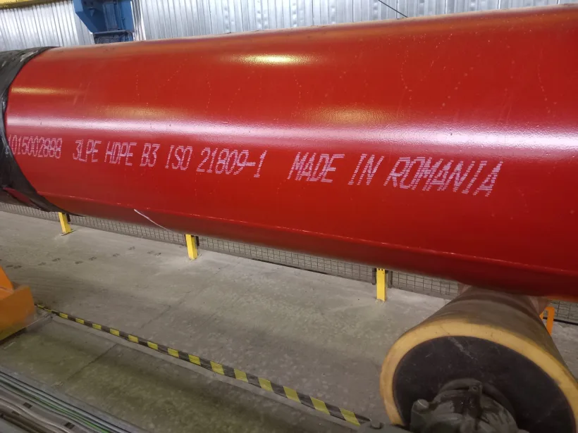 LIBERTY Galați investește într-o linie modernă de acoperire a țevilor și conductelor