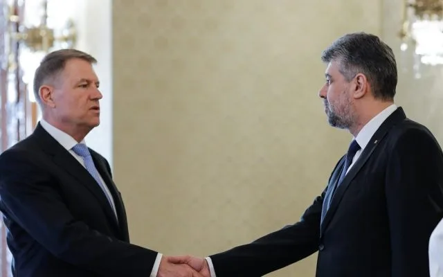 Marcel Ciolacu a fost desemnat premier de către preşedintele Klaus Iohannis