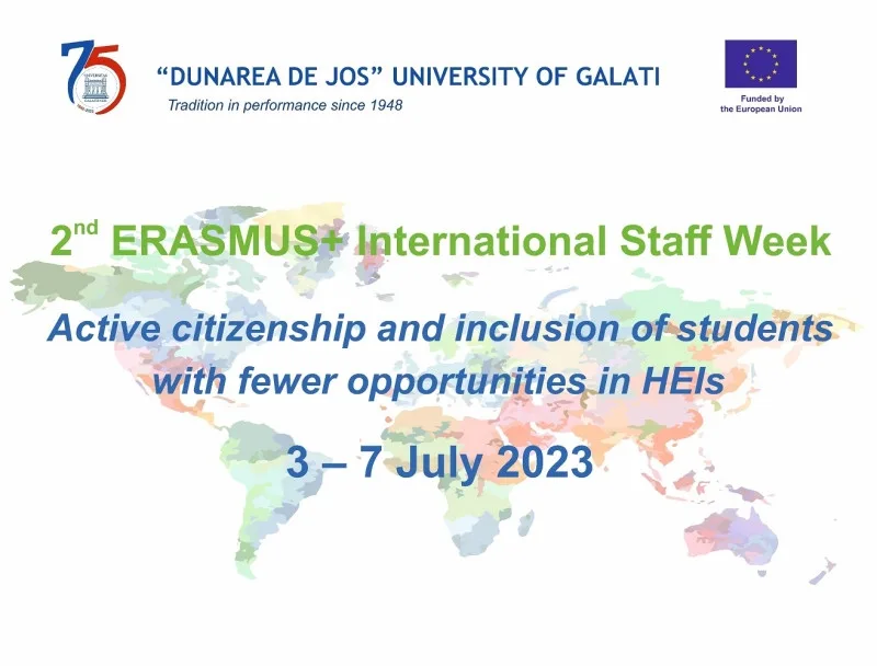 Săptămâna Internațională Erasmus+ la UDJG