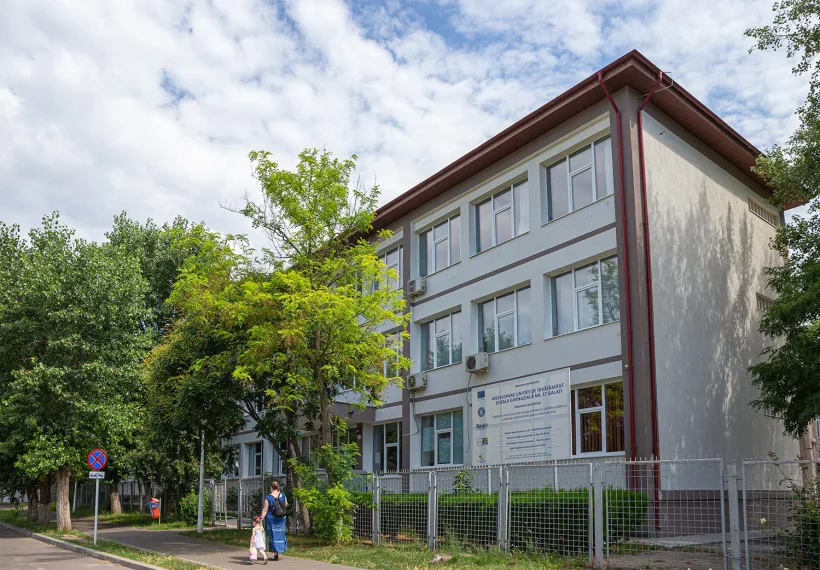 Încă o școală din Galați a fost modernizată cu fonduri europene