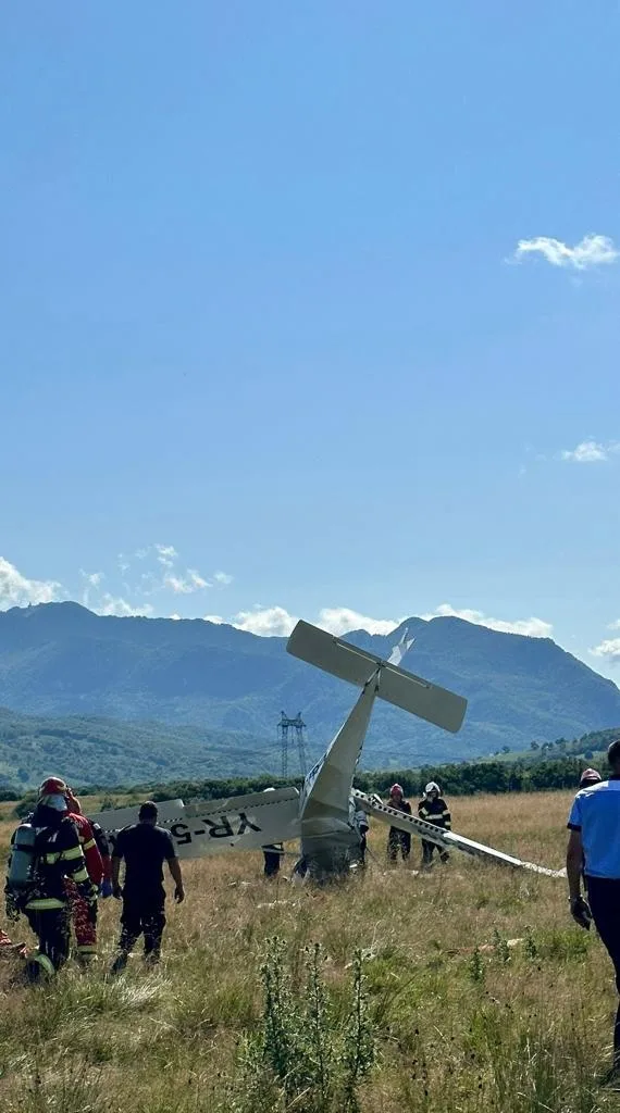 Accident aviatic în România: pilotul a murit
