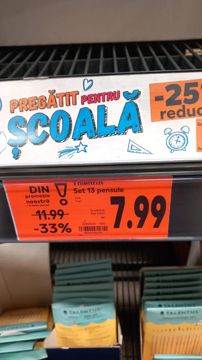 Protecția Consumatorilor a amendat unul din cele trei supermarketuri Kaufland din Galați
