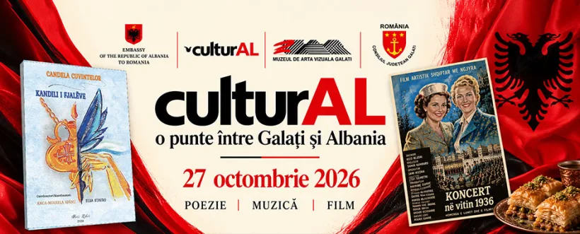 O punte între Galați și Albania, la Muzeul de Artă Vizuală din Galați
