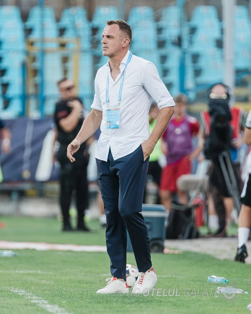 Stjepan Tomas, antrenor Oţelul Galaţi: „Pe final, am împins jocul, am dominat și am reușit să marcăm”